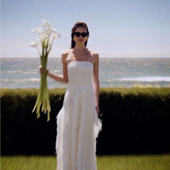 Cult Gaia Freya Gown - Off White - Picture 6 of 17